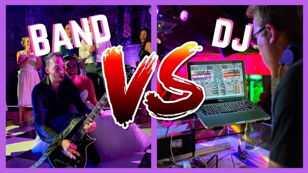 dj and live band difference